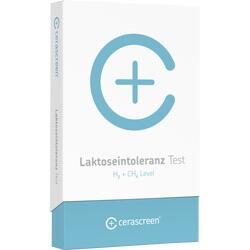 Eine Verpackung für einen Laktoseintoleranz-Test von cerascreen.